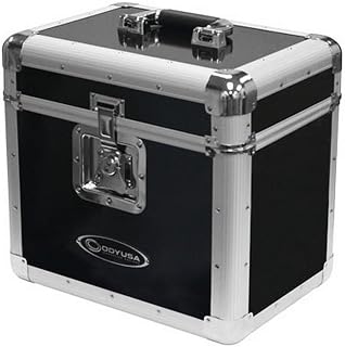 Odyssey KLP1BLK KROM Series Black Record/Utility Case for 70 12" Vinyl Records & LPs