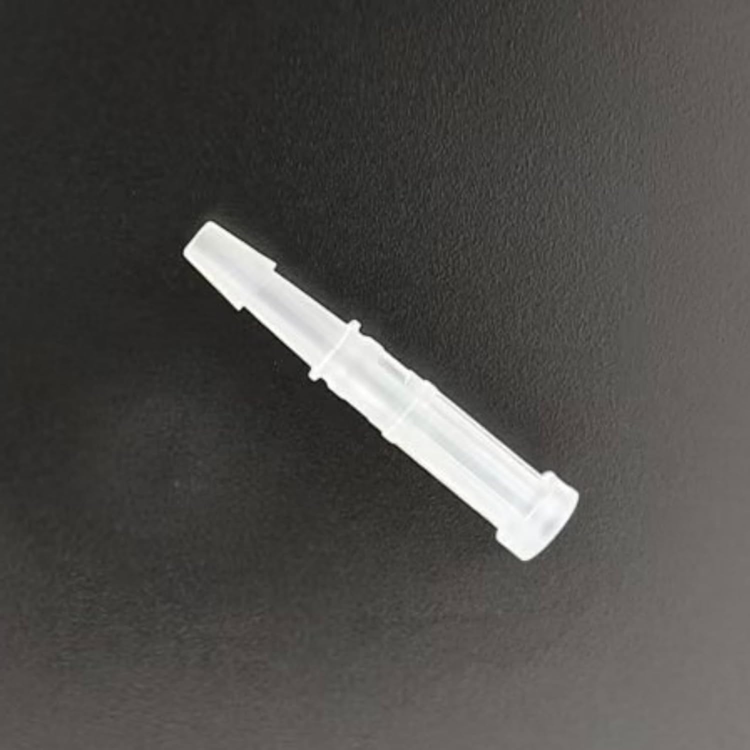 Plastic Hose Barbed Connector Rotatable Fitting Suitable for Laboratory Biochemical/Analytical Instruments Food Processing Machinery Transparent PP Bulk (50, 3/32'')
