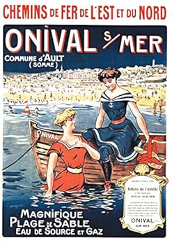 Carnet Ligna(c) Ligna(c) Affiche Chemins de Fer Onival-Sur-Mer