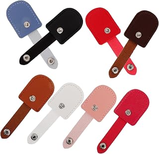 Holibanna 8 Piezas Funda Protectora para Cortaúñas Negro Blanco Rojo Marrón Rosa Azul Accesorio Práctico y Ligero para Manicura y Pedicura