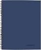Cambridge Limited Business Notebook, Meeting Notes, Legal Ruled, 8-14 x 11, 80 Sheets, Soft Touch Flexible Cover, Wirebound, Blue UN06132-20