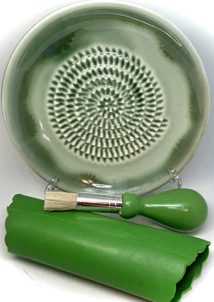 BonCera, Allinone 4pcs Premium Ceramic Garlic Grater Set