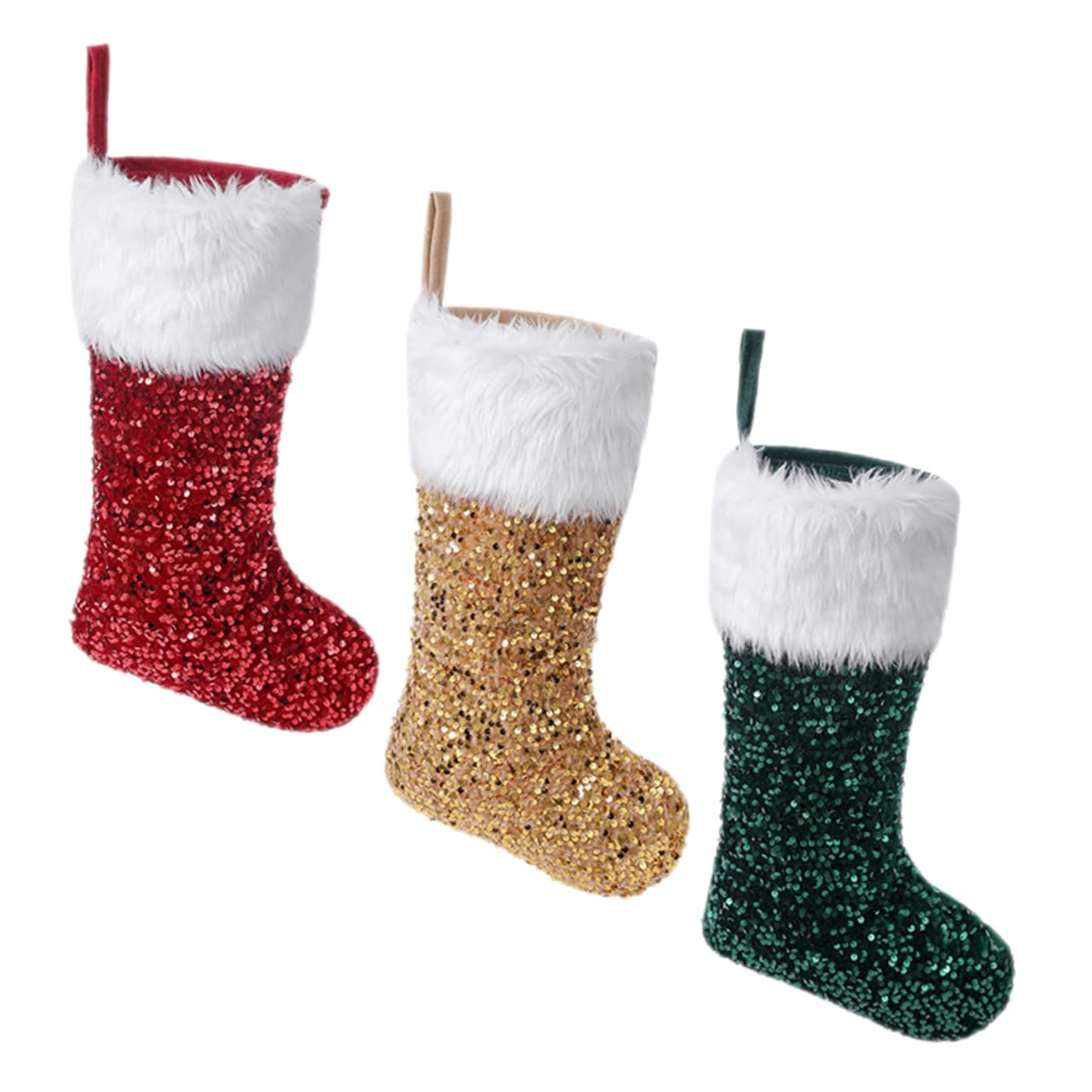 Chaussettes de Noël pour raviver la magie des cadeaux et des bonbons en famille