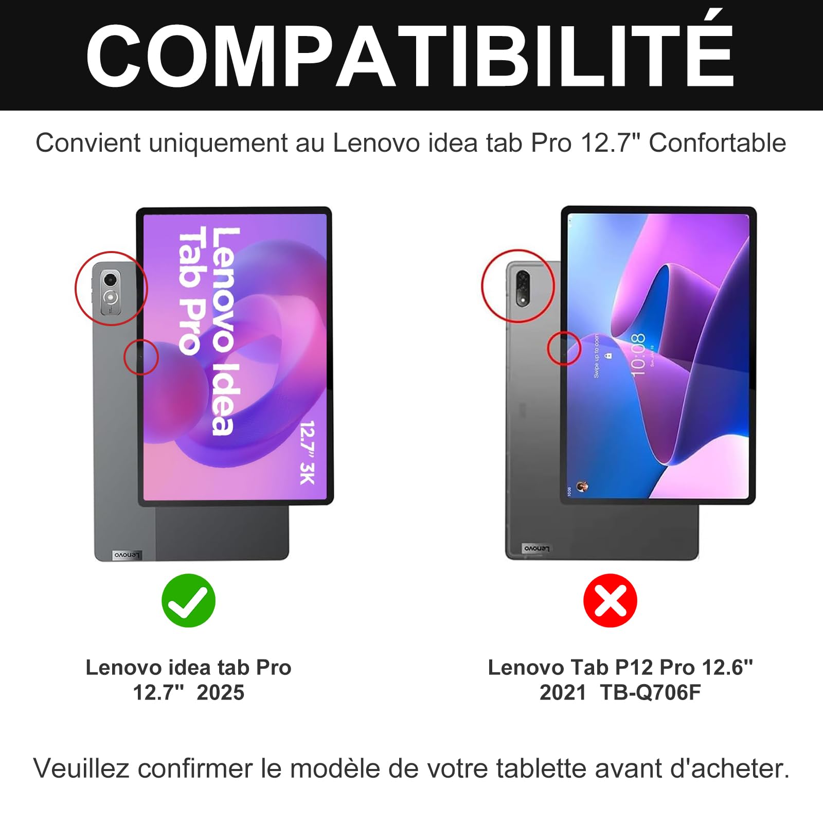 WINCHKING Funda Con Teclado Para Lenovo Tab P12 De 12,4 Pulgadas 2025 Teclado Lenovo Tab P12 Magnetico Teclado Extraible Diseno Qwertz Morado