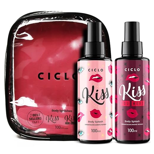 ESTOJO BODY SPLASH KISS + KYM 100 ML