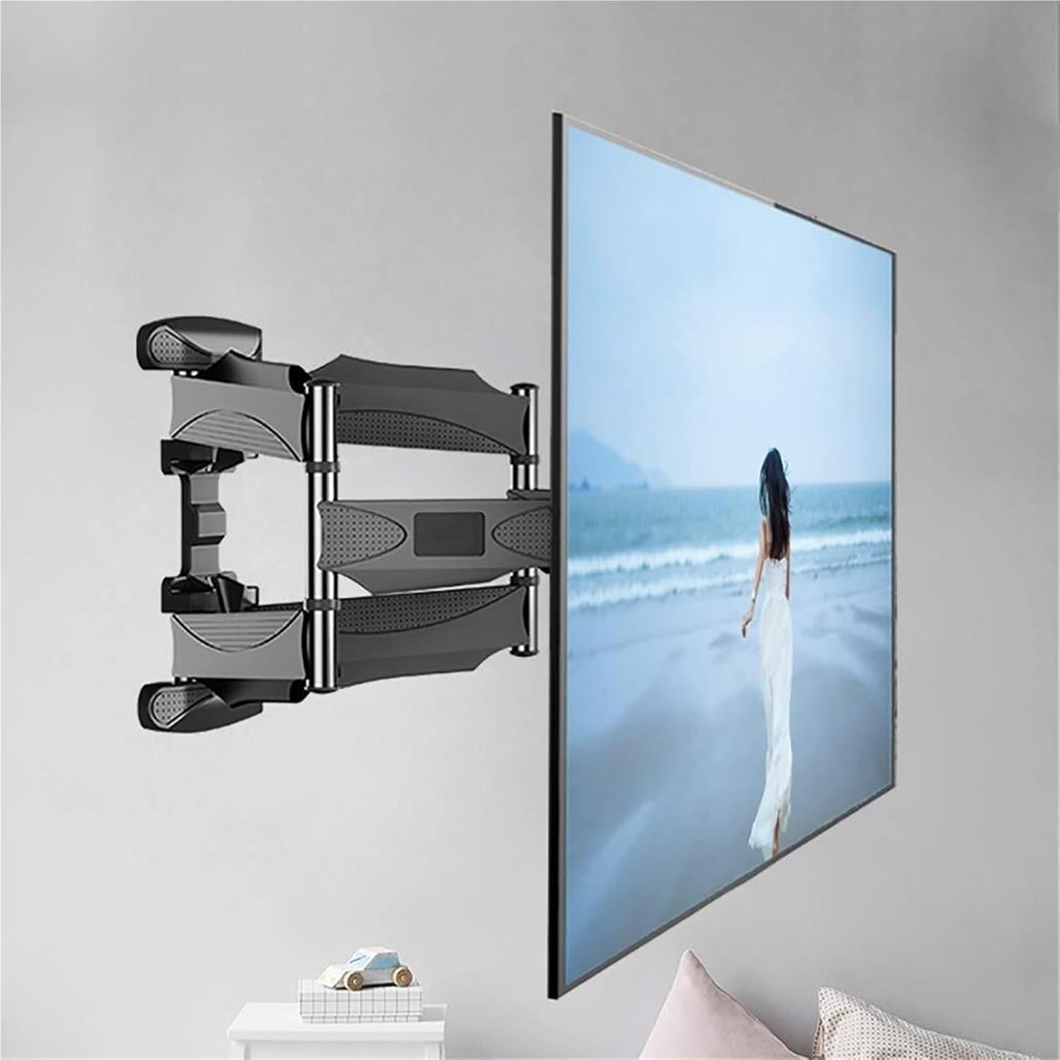 VIP価格★【JDJXYNSRT】テレビスタンド テレビ壁掛けマウント テレビラック 壁掛けマウント 回転 傾斜 テレビマウントブラケット 32-55インチ フラット