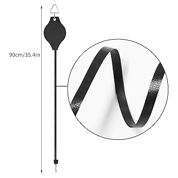 4 Pack Plant Pulleys Retractable Hanger, Easy Reach Plant Pulley Retractable Hanger Easy Reach Pulley Adjustable Height Wheel Hanging Plants Heavy Duty Indoor Outdoor Hanger Garden Baskets Pots