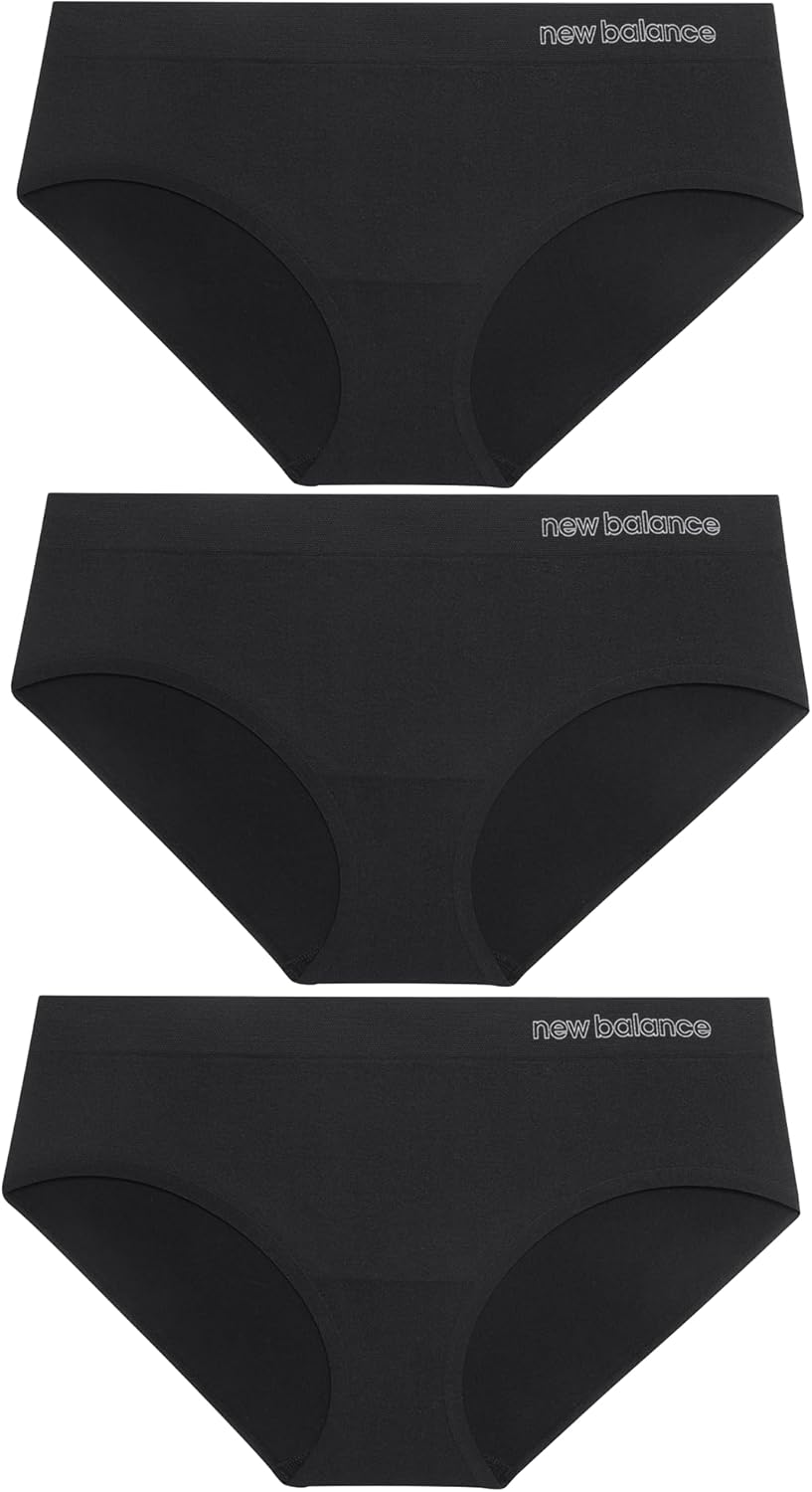 New Balance womens Ultra Comfort Performance Seamless Hipsters Underwear (3 Pack) - Image 4