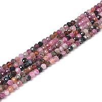 Vista 90 de Cuentas Redondas Facetadas de Ópalo Verde de 4 mm Sueltas de 16 Pulgadas para Hacer Joyas