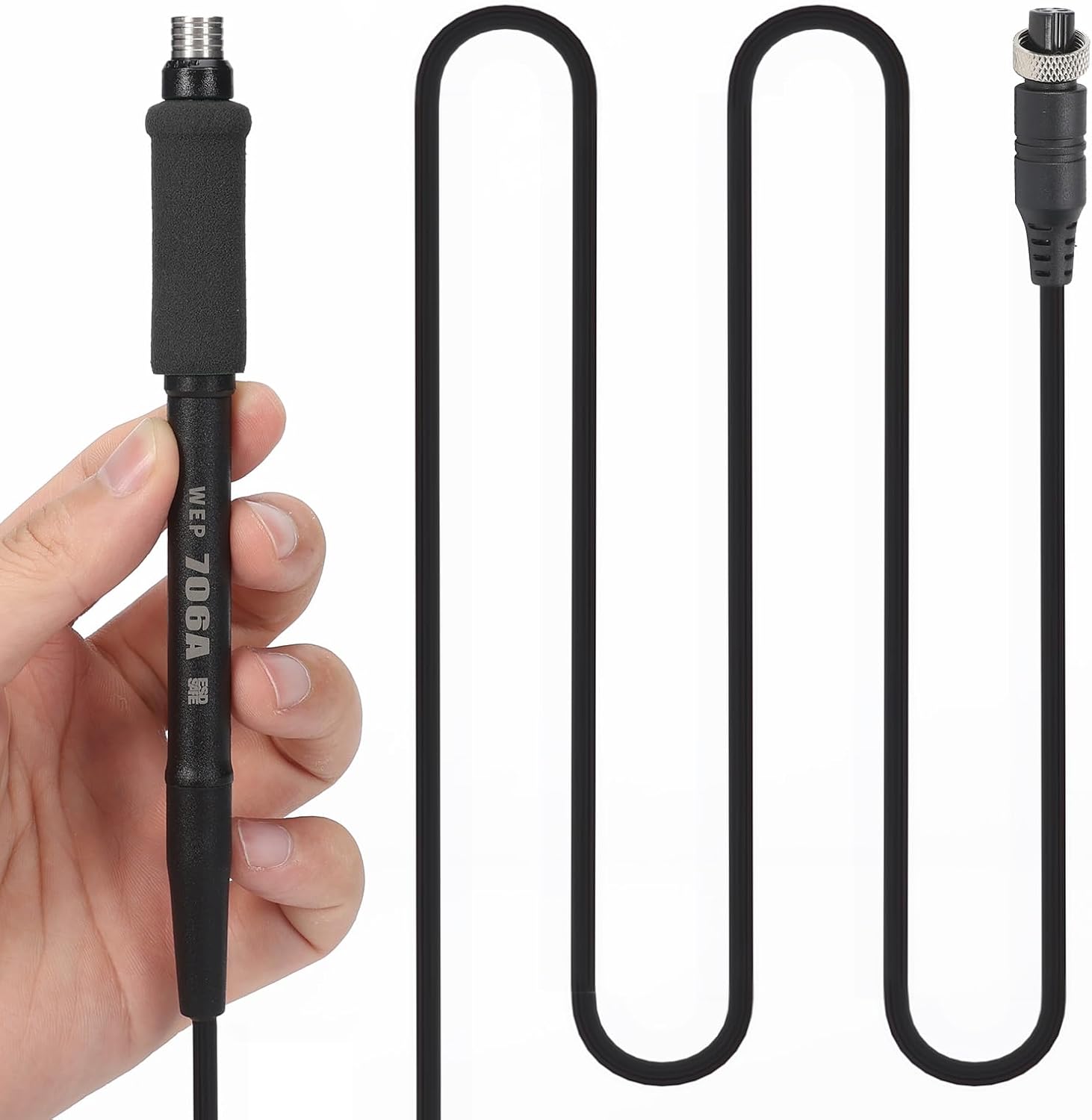 WEP 706A Soldering Iron Handpiece ONLY Compatible with WEP 982-I Precision Soldering Station
