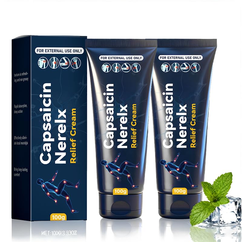 Capsaicin Neuropathy Relief Cream with Arnica and Menthol