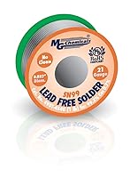 Vista 1 de MG Chemicals - 4901-454G Sn99 Soldadura sin plomo sin plomo, 0.032" de diámetro, carrete de 1 lb