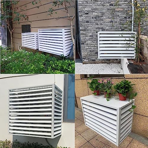 Volets de climatisation pour unité extérieure et cache-compresseur en aluminium - 3
