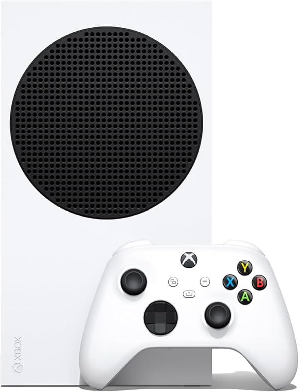 Consola Xbox Microsoft Series S 512GB SSD - Incluye control inalámbrico - Hasta 120 cuadros por segundo - 10GB RAM 512GB SSD - Experimenta la arquitectura de velocidad de alto rango dinámico Clasificación ESRB: Todos 10+ | 10 nov 2020 | por Xbox