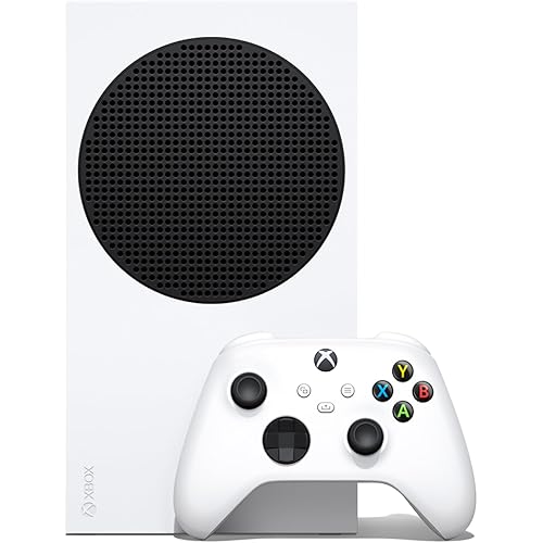 Xbox Microsoft Series S 512GB SSD Console - Includes Wireless Controller - Up to 120 frames per second - 10GB RAM 512GB SSD - Experience high dynamic range Velocity Architecture