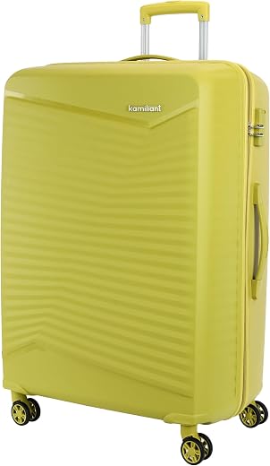 Kamiliant by American Tourister Rock-Lite Large 79 Cm Check-in Hard Sided Trolley Bag for Men &amp; Women, Suitcase 99L for Tr...