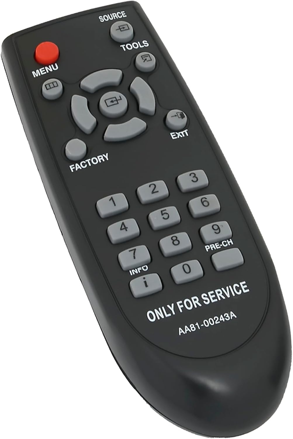 Бурчтуу view of the VINABTY AA81-00243A TM930 Service Remote Controller