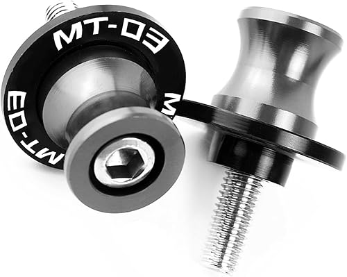 Miniatura 5 de TCHAU Swingarm - Tornillos de soporte deslizante para motocicleta Yamaha MT03 MT-03 2007 2008 2009 2010 2011 2012 2013 2014 2015 2016 2017 2018