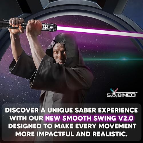 Miniatura 4 de Light Saber V8 Pixel 2.0 NOVA Infinity Colors Tablero de sonido de última generación SB-V8 2.0 3W Altavoz premium, para duelo, swing suave 2.0, Neo