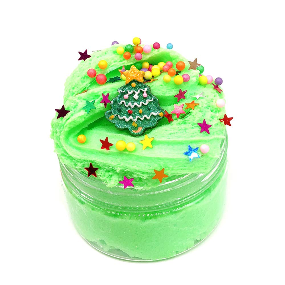 Cyhulu Christmas Slime Putty, Xmas Stress Relief Clay Toy Party Favors for Christmas Kids