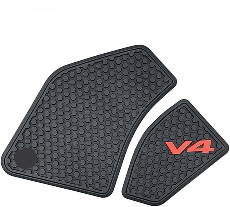 Fuel Tank Traction Pad Motorcycle Tank Sticker Fuel Grip Pads Knee Traction for V4 for Panigale V4S for st&reet fi&ghter S 2018 2020 2019 2021