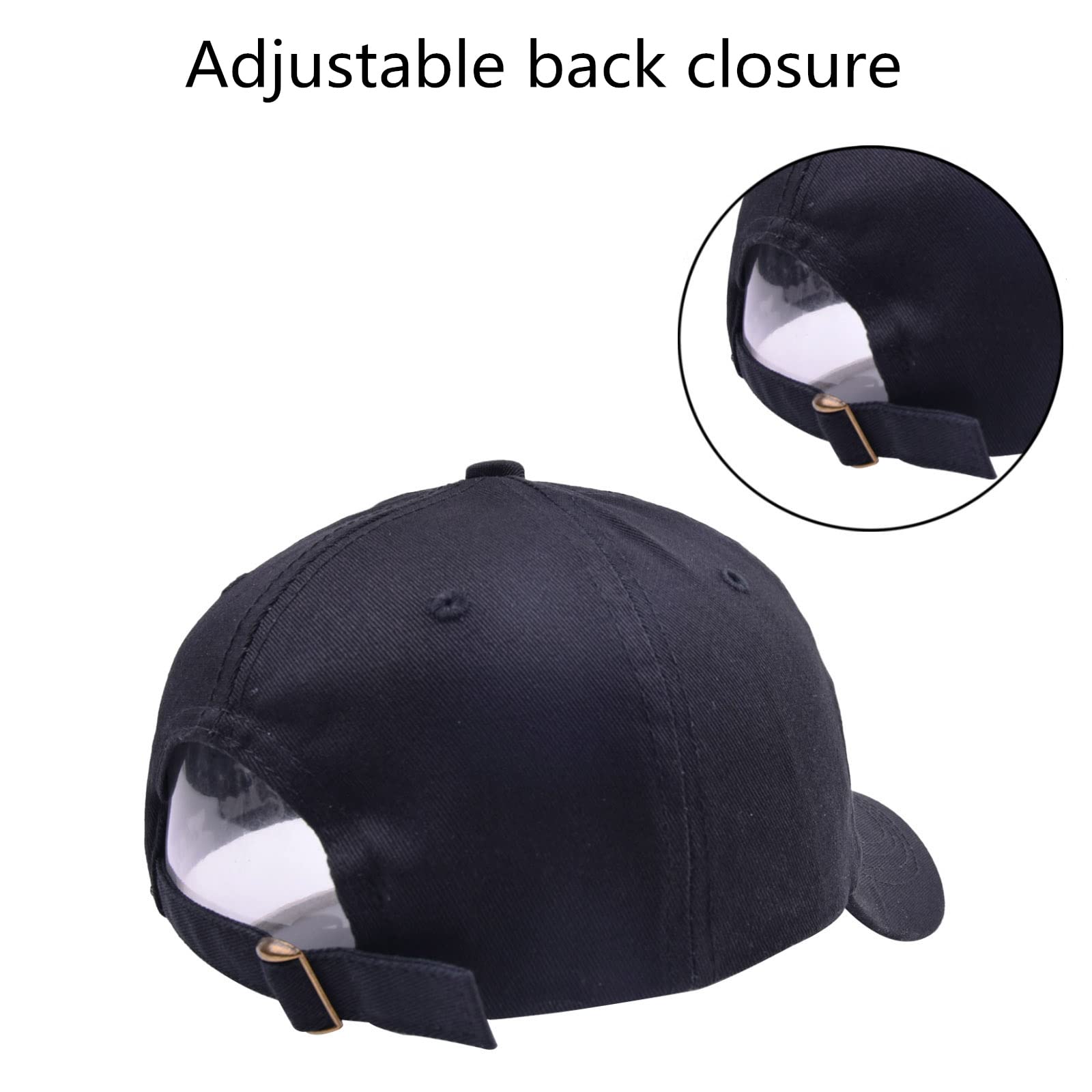 Cappello da baseball regolabile da donna con ricamo divertente della squadra della regina di compleanno