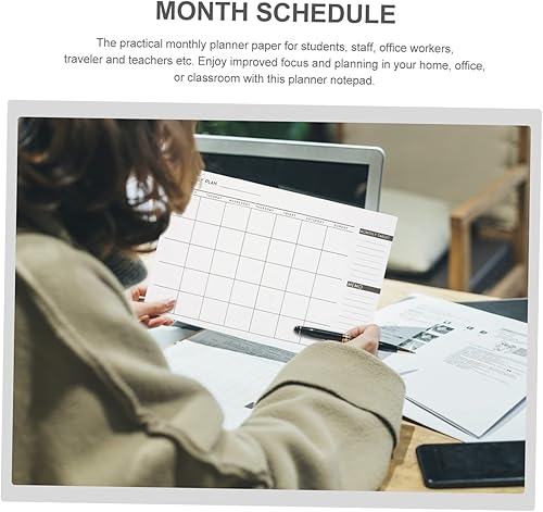 Miniatura 6 de Ciieeo 1 agenda mensual 2022 2022, agenda semanal de comidas, agenda diaria, agenda desgarrable, planificador de escritorio, agenda mensual 2022,