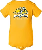 Vista 5 de CornBorn Ropa de bebé Jackrabbits del estado de Dakota del Sur Mameluco infantil Elige tu diseño