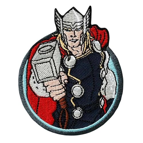 Mono Quick 1809x Avengers Écusson thermocollant Marvel Hulk Iron man Thor Captain America (18094 - Thor)