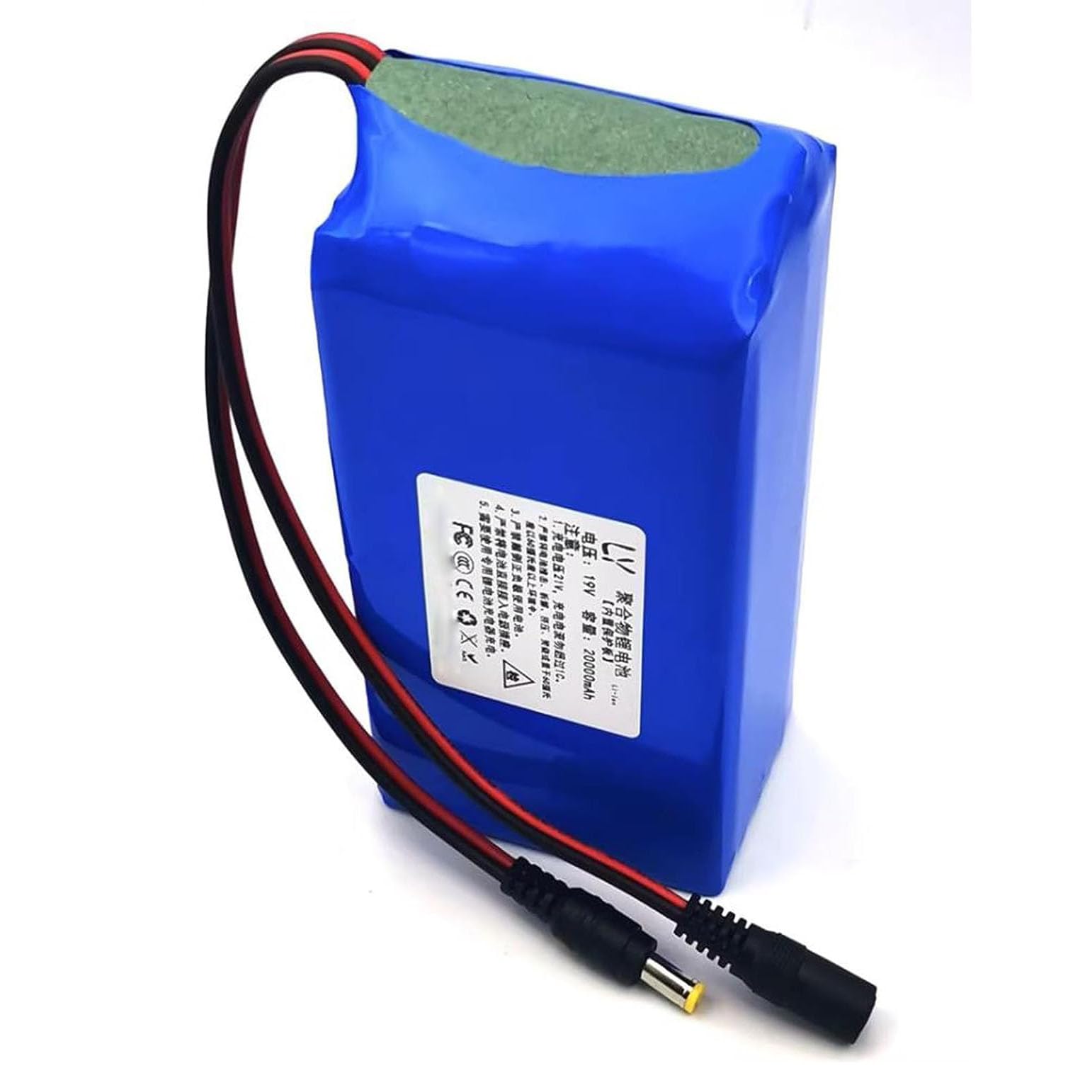 Amazon.co.jp: 19V ポリマーリチウム電池パック大容量 6000mAh
