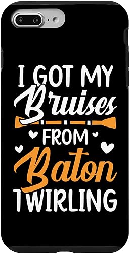 Funda para iPhone 7 Plus/8 Plus I Got My Morette de Baton Twirling Gymnast Majorette