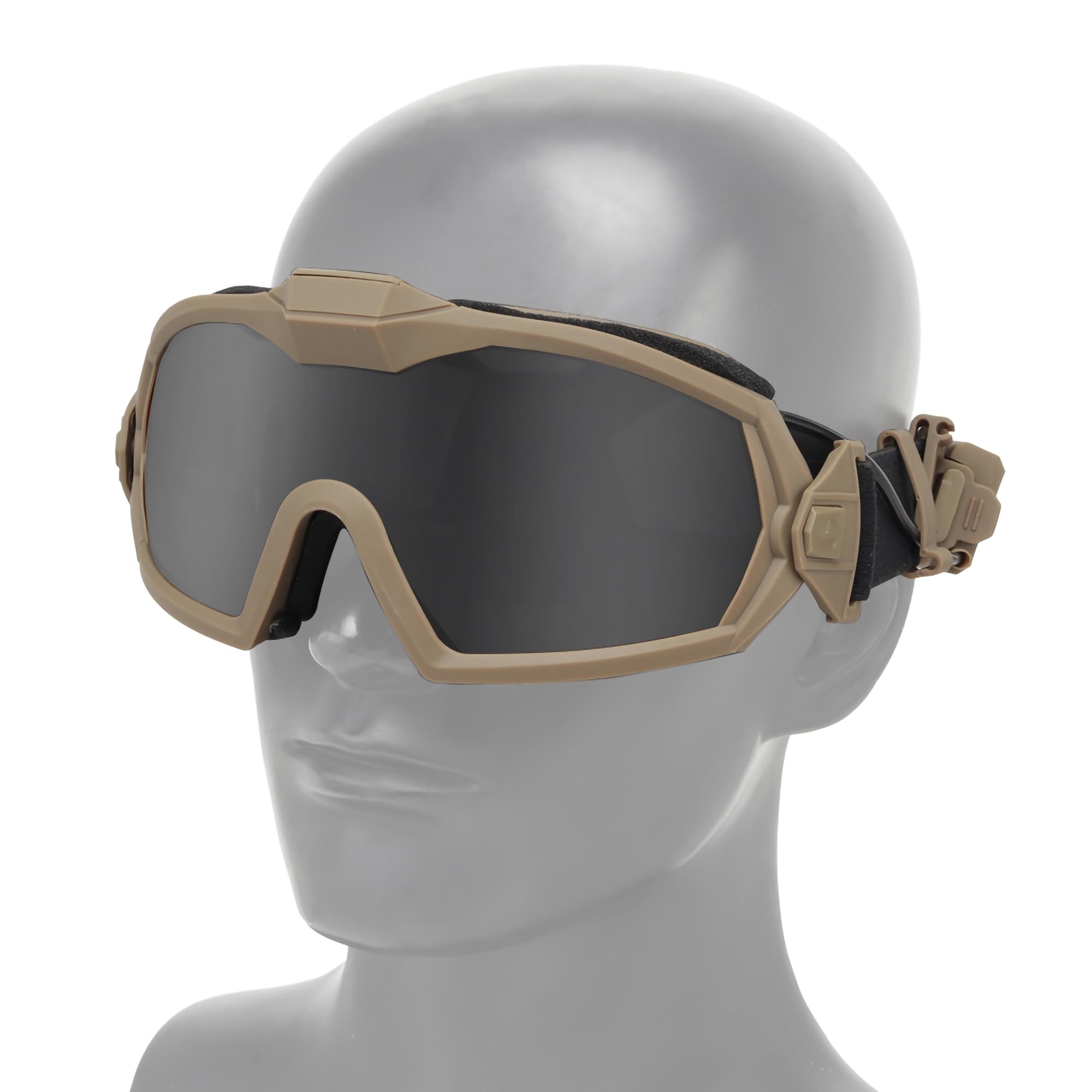 Fan Version Refroidisseur Tactique Airsoft Paintball Lunettes Régulateur Lunettes De Protection pour Snowboard Ski Chasse Tir Sport