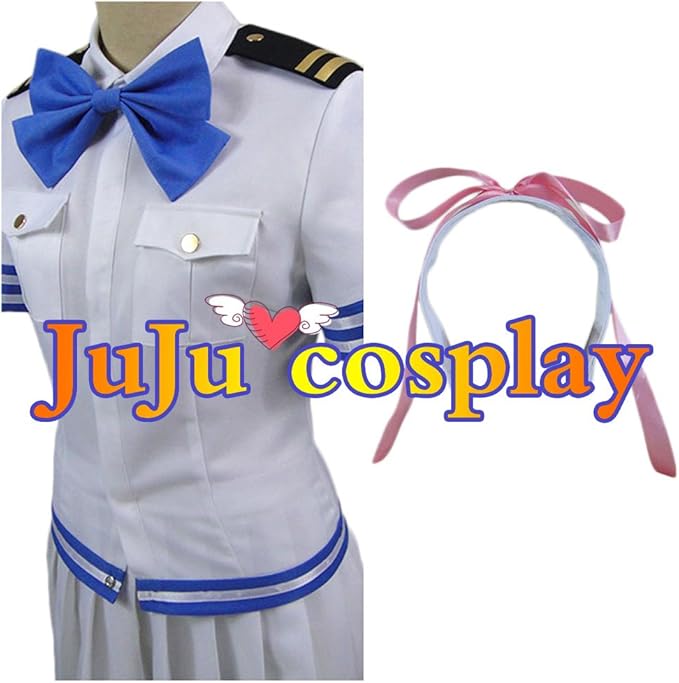 Amazon Co Jp Jujucosplay Arpeggio Of Blue Steel 天羽 琴乃 Uniform Cosplay Costume Men S Medium New Game Uniform Character Stage Costume Stage Clothes Halloween Clothing Costume