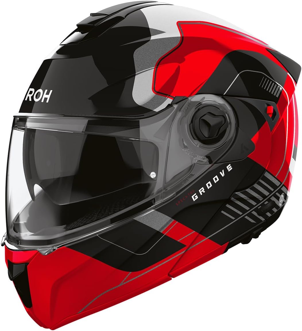 AIROH SPECKTRE GROOVE RED GLOSS XL
