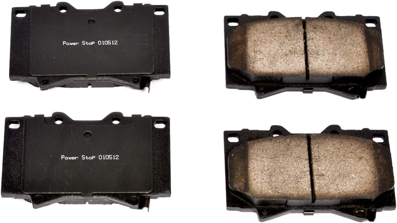 Power Stop 16-772 Z16 Evolution Front Ceramic Brake Pads For Lexus LX470 1998-2007, Toyota Land Cruiser 1998-2007 [Model Specific]