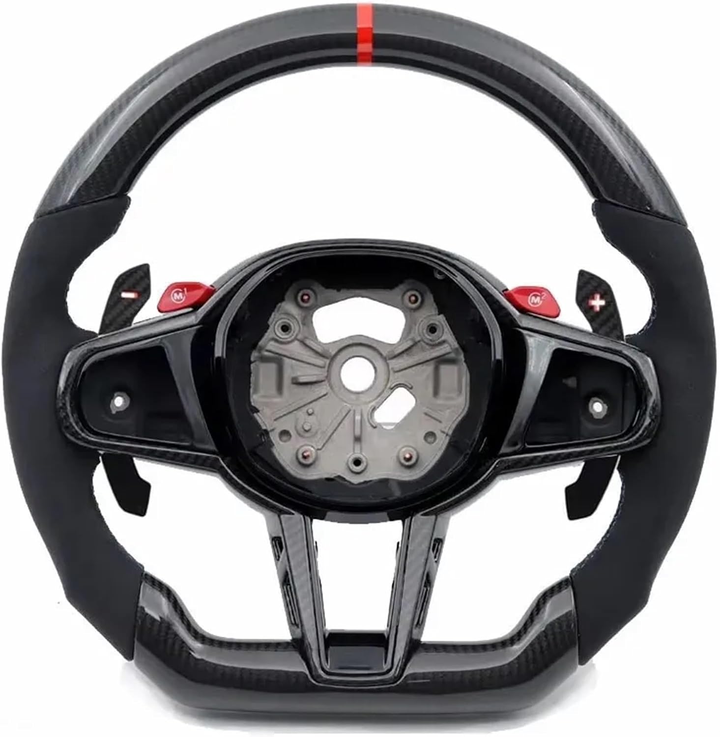 MMLLAOSW Carbon Fiber M-Sport Steering Wheel for BMW G20/G80/G87/F40
