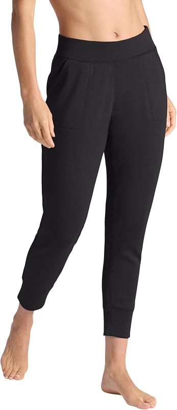 Gaiam Women's Hudson Jogger, Relaxed Fit, 28” Inseam, Soft Midweight Material