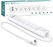 Kasa Smart Plug Power Strip HS300 Surge Protector with 6 Individually Controlled Smart Outlets and 3 USB Ports Works with Alexa & Google Home No Hub Required White