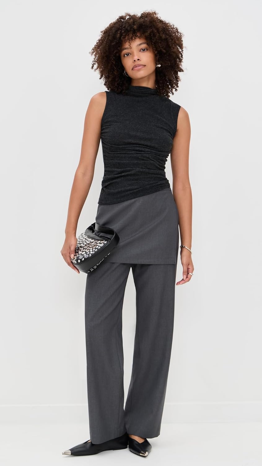 Enza Costa Women's Cashmere Blend Sleeveless Twist Top - Image 5