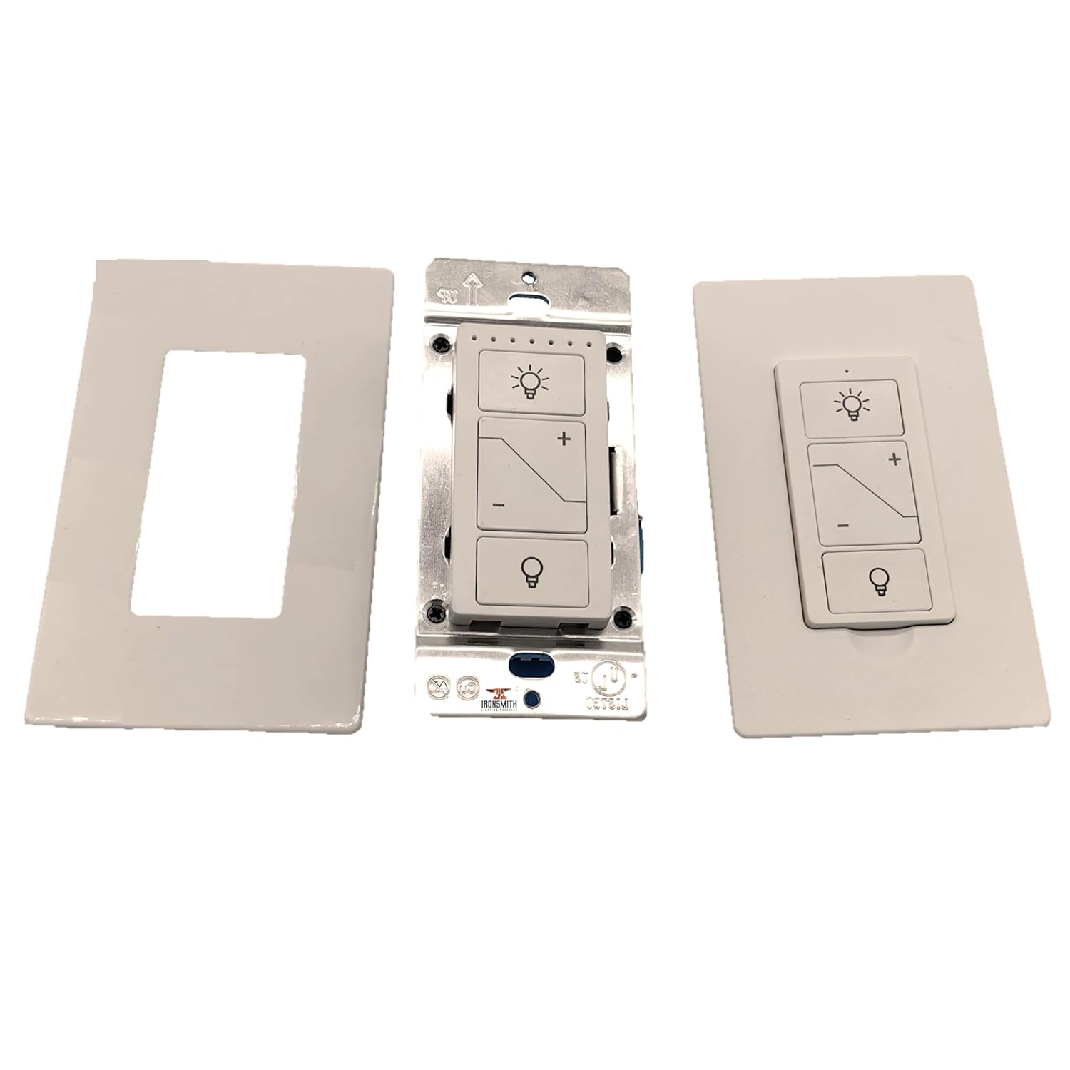 Ironsmith Lighting Products Intelligent Dimmable Smart Lighting Control Kit - Bluetooth Connectivity, Compatible with Google Home, Alexa for Effortless Lighting Control