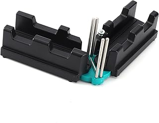 2 in 1 Mitre Measuring Cutting Tool- Miter Saw Protractor Measuring and Sawing Mitre Angles Cutting Tool Corner Clamp 85-180°Angle Measuring Tool for Home Improvement Carpentry Work