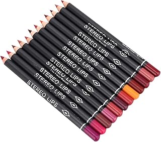 Nabi Lip Liner 54 Pcs,Lipliners Set,Lip Liners Set 54 Pcs,Lip Liners,Lip Liner Sets,Lip Liner Set Italia,Brown Lip Linervibely Lipliner Matte Lip Lipstick Pencil 12 Pieces Box 12g