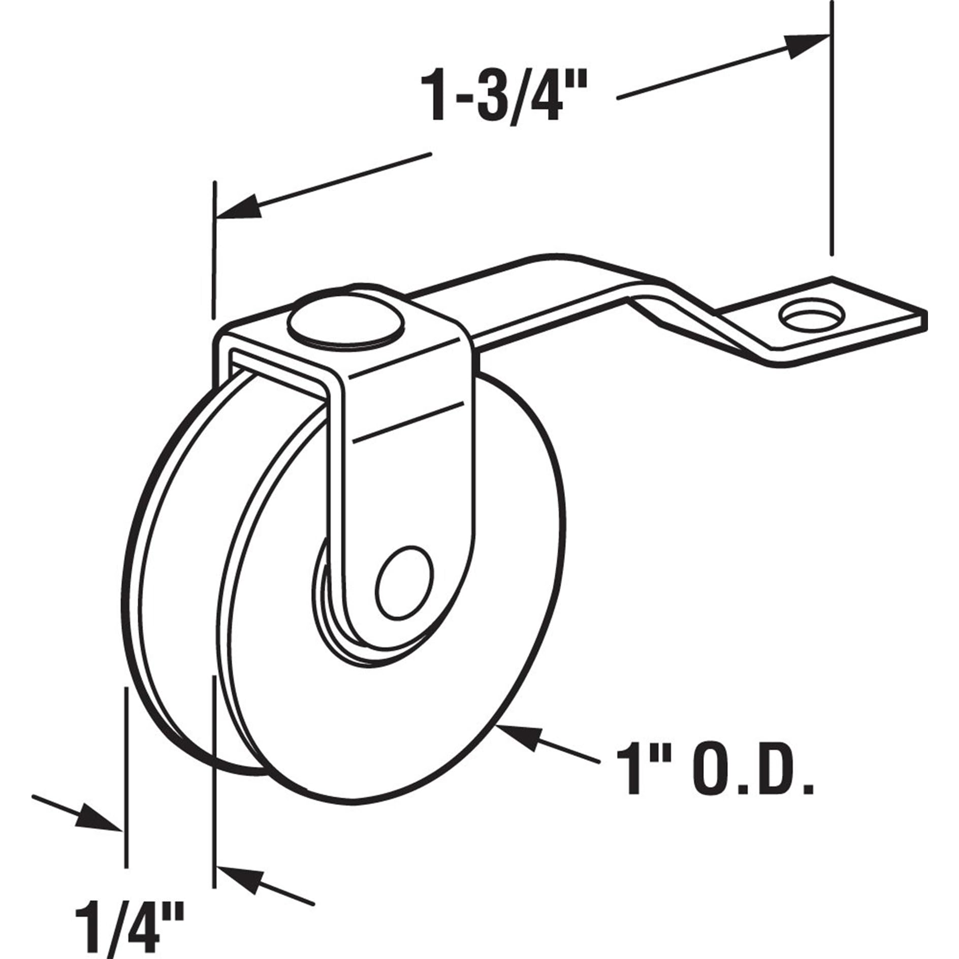 Screen Door Tension Rollers - 4 Pack Replacement -2 Screen Door Tension Rollers - 4 Pack Replacement -2