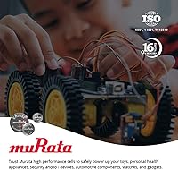 Vista 6 de Murata Batería LR44 AG13 357A 1.55V Pila de Botón Alcalina (5 Baterías)