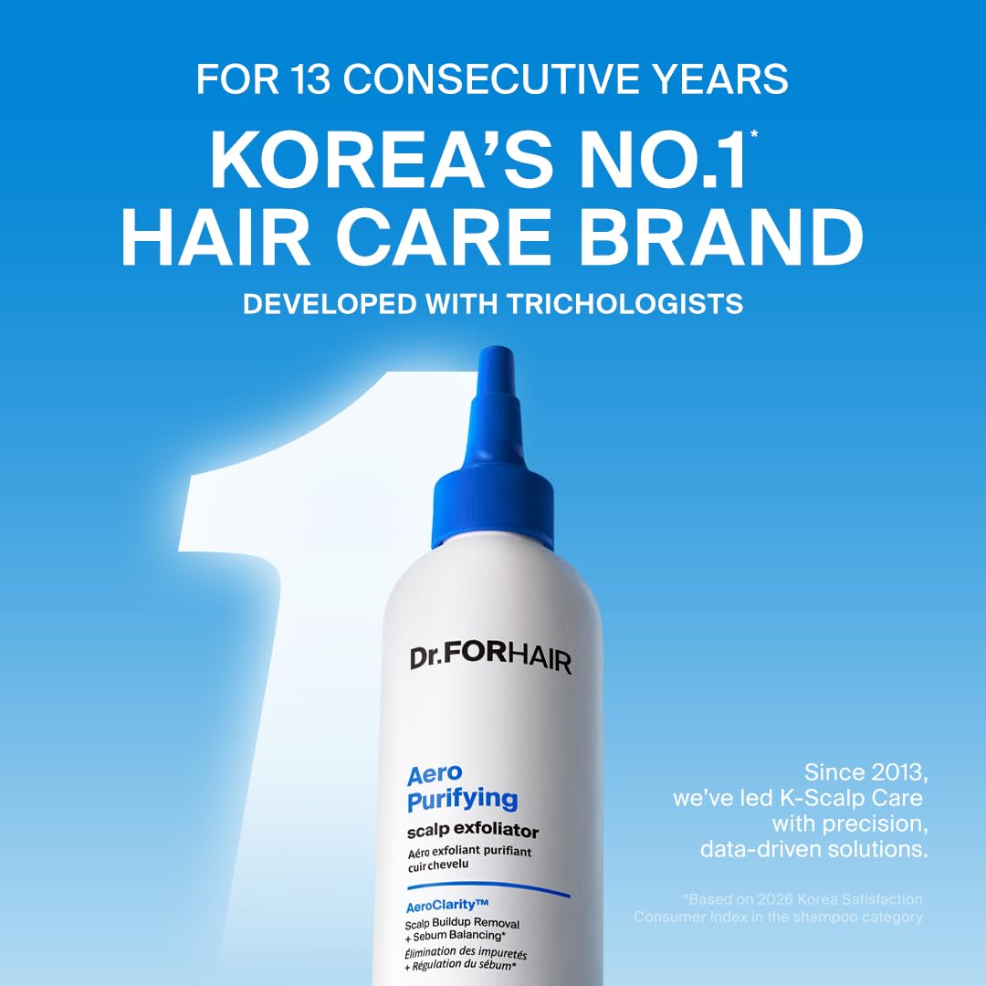 Dr.FORHAIR Aero Purifying Scalp Exfoliator 6.8 floz