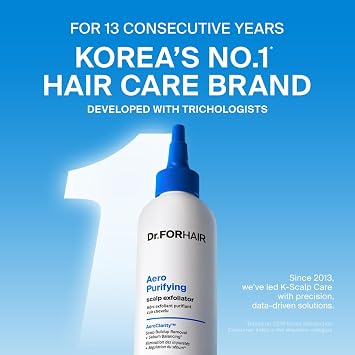 Dr.FORHAIR Aero Purifying Scalp Exfoliator 6.76 fl oz