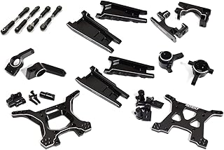 C26516BLACK Billet Machined Stage 1 Suspension Kit for Traxxas 1/10 Slash 4X4 LCG