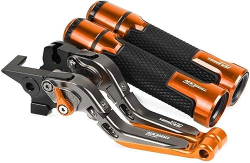 GANDUS Motorcycle for Y&amp;AMAHA MT07 Tracer 2017 2018 2019 2020 Motorcycle Brakes Tie Rod Handbrake Brake Clutch Levers Handlebar Hand Grips Ends