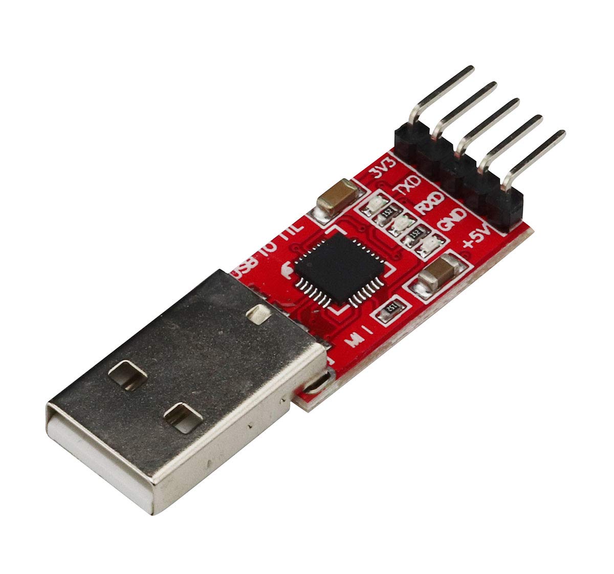 CP2105 USB To TTL Serial Cable - 3.3V Dual Channel Debugging Cable For STC Microcontrollers (1.8 Meters)