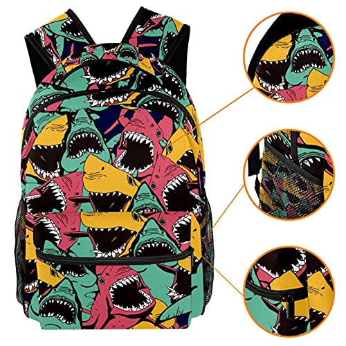 Sac à dos d'animaux requins imperméable pour éviter les fuites d'eau - 3